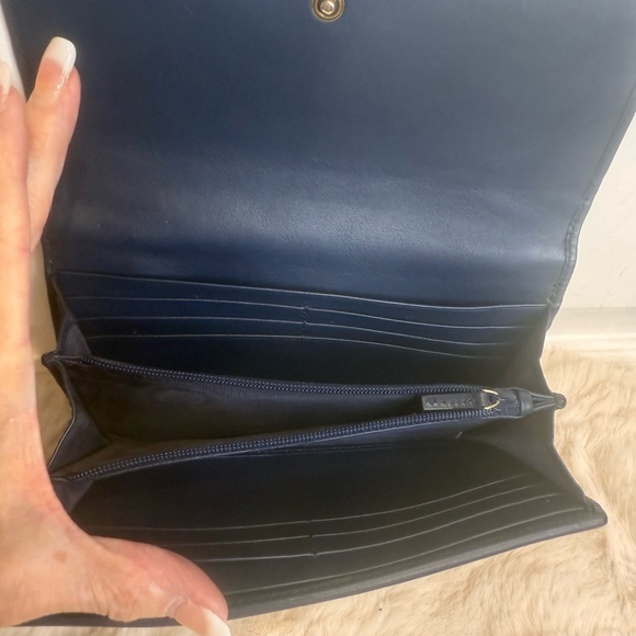 GUCCI ZUMI FLORA CANVAS LEATHER LONG BIFOLD WALLET 8BE1524
. - Picture 11 of 16